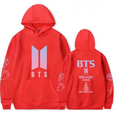 

KPOP BTS Bangtan Boys TATA Hoodie Sweatshirt Unisex Loose Pullover Sweater Tops