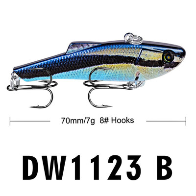 

VISSEN 1pcslot 7cm 7g Swim Fish Fishing Lure Artificial Hard Crank Bait Topwater Wobbler Mini Fishing Crankbait Lure Fishing