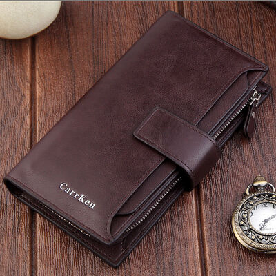 

2019 New Style Fashion Hot Women Lady Long Travel Wallet Zipper Purse Money PU Leather Phone Holder Long Hasp Letter
