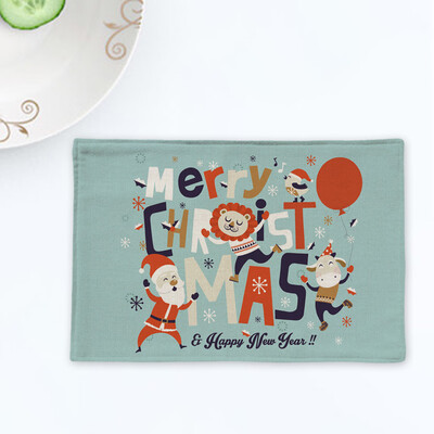 

Toponeto Christmas Ddecorations Restaurant Hotel Creative Household Goods Table Mat