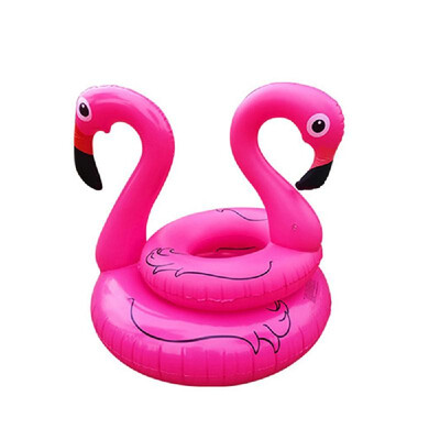 

New Thick Flamingo Custom-Made Wholesale Adults Water Play PVC Inflatable Swimming Rings