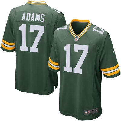 

Mens Football Jersey Green Bay Packers Davante Adams Green Team Game Jersey
