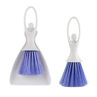 

Mini Cleaning Broom Brush&Dustpan Set Broom Desktop Sweep Cleaning Brush New