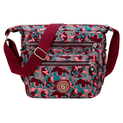 

Tailored New Handbag Print Cloth Bag Messenger Bag Fashion Nylon Waterproof Shoulder Bag