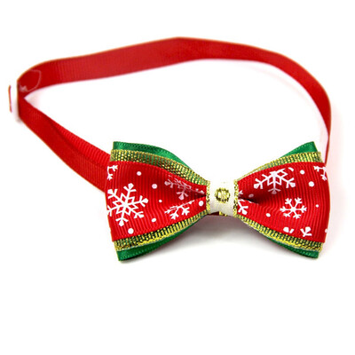 

Christmas Series Pet Supplies Handmade Ribbon Dog Bow Ties Cat Neck Tie