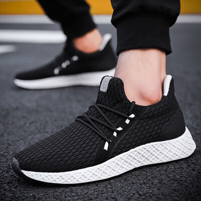 

2019 new summer mens shoes Korean version of the trend of mens sports&leisure wild canvas shoes running breathable tide shoes
