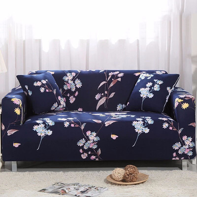 

Sofa Cover All-inclusive Universal Cover Blue print Thick Non-slip Four Seasons Elastic Sofa Cover