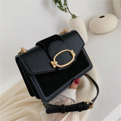 

Popular bag 2019 new wave Korean Joker Messenger bag chain bag simple fashion small square bag