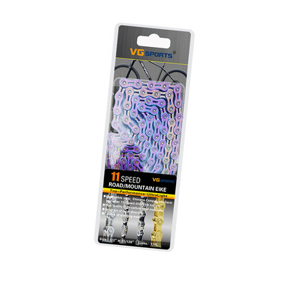 

91011 Speed MTB Road Bike Bicycle Chain Semi-Hollow Chain Full Plating Metal