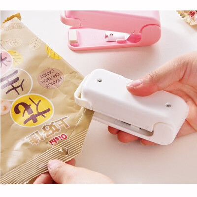 

Siaonvr Portable Sealing Tool Heat Mini Handheld Plastic Bag Impluse Sealer