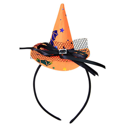 

〖Follure〗Halloween Unique Design Spider Pumpkin Bats Ghosts Cap Hoop Short Plush Hairband