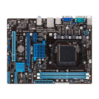 

ASUS M5A78L- LX3 PLUS 760G AM3 Dual Channel DDR3 Micro ATX Motherboard