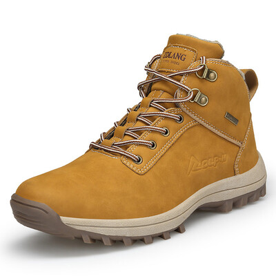 

Men Boots Winter Warm Boots Snow Boots with Warm Inner Lining