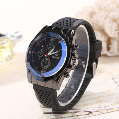 

Bibi factory direct mens silicone sports military table micro-commercial source color scale personality Quartz table