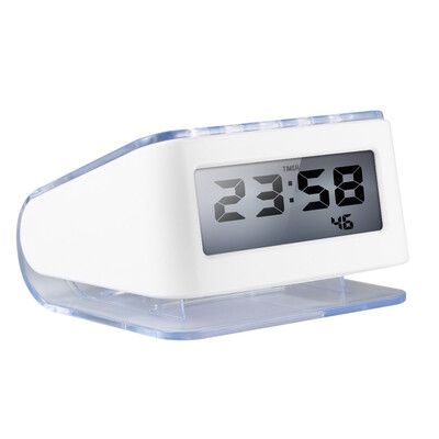 

Digital LED Backlight Countdown Timer Alarm Clock Calendar Thermometer Clock with Birthday Reminding & Snooze Function--White