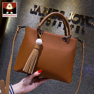 

Texture commuting womens bag 2019 new Korean version of large capacity handbag simple single shoulder oblique satchel