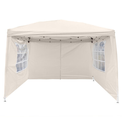 

Folding Tent Lotto 3 x 3m Home Use Outdoor Camping Waterproof Folding Tent with Carry Bag Light Yellow Pop Up Canopy