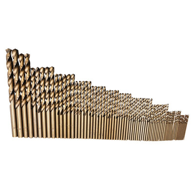 

Siaonvr Cobalt Drill Bit 74Pcs Spiral Drills HSS Co Steel Straight Shank 1-8mm Drill Bit