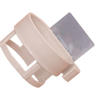 

Hair Dryer Holder Bathroom ABS Wall Stand Sturdy Adhesive Mount Stand Washroom Storage Rack
