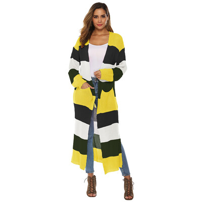 

Toponeto Women Long Sleeve Patchwork Open Cape Casual Coat Blouse Kimono Jacket Cardigan