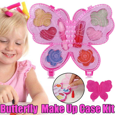 

〖Follure〗Princess Girls Washable Makeup Toy NON TOXIC Deluxe Makeup Case Set For Kids