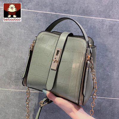 

Ins new small bag 2019 new leisure 100 bucket bag simple fashion single shoulder oblique satchel bag