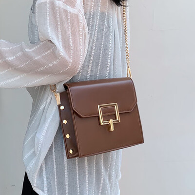 

High-end bag handbags new 2019 fashion chain bag summer small fresh wild ins shoulder Messenger bag