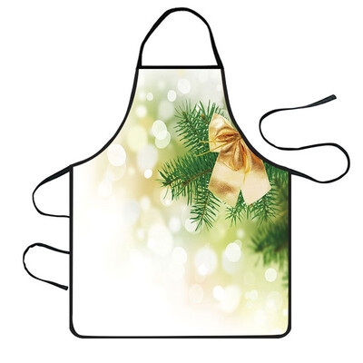 

Siaonvr Christmas Decoration Waterproof Apron Kitchen Aprons Dinner Party Apron