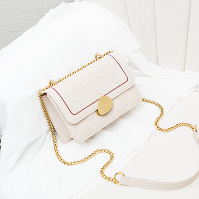 

A small bag of womens all-in-one diamond chain small square bag&small bag