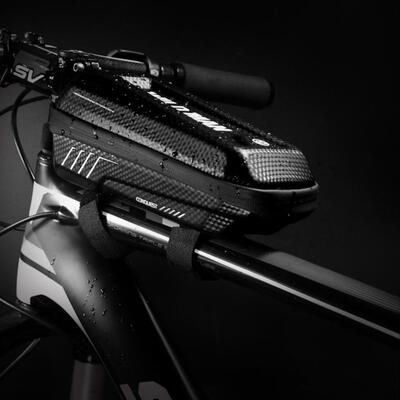 

Front Pannier Waterproof Rainproof Hard Shell MTB Bike Top Tube Bike Bag Cycling Accessories