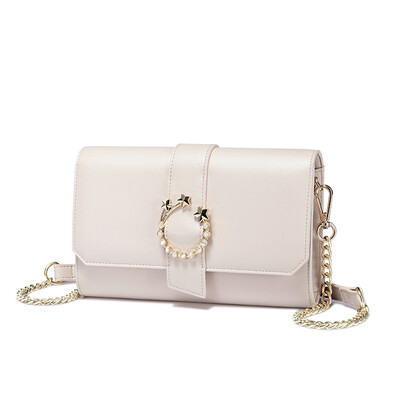 

Marsoul summer small bag ladies wild shoulder Messenger bag fashion chain bag light shoulder bag solid color