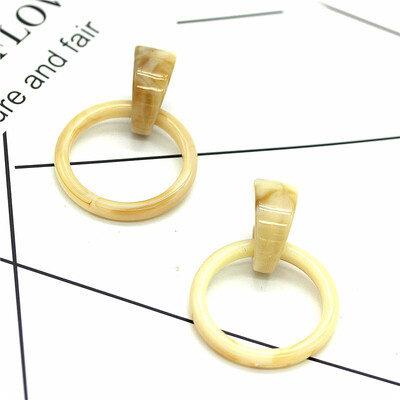 

Olaru Bohemian korean Circle Stud Earring For Women Cheap Earrings Statement Jewelry New Wholesale Accessories christmas gift