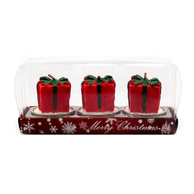 

Christmas supplies hotel restaurant scene layout Christmas decorations Christmas candles will not fall out Pinecone 3 packs