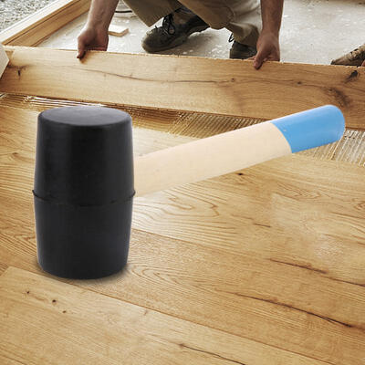 

Greensen Rubber Head Hammer Rubber Mallet With Wooden Handle Tile Decoration Installing Tool