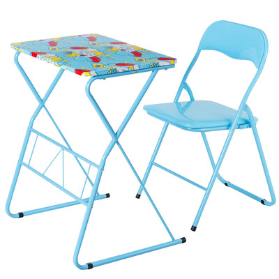 

Home School Kids Study Writing Folding Table Chair Set