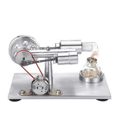 

YIWULAHot Air Stirling Engine Model Generator Motor Steam Power Educational DIY Toy