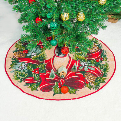 

Siaonvr Christmas Tree Skirt Ornament 39 inch Diameter Christmas Tree Bottom Decoration