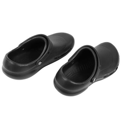 

Greensen Male Chef Sandals Shoes for Kitchen Workers Super Anti-skid Shoes Black Cook Shoes Anti-skid Shoes Cook Shoes