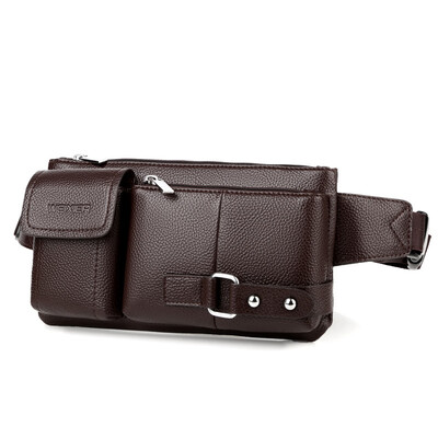 

New mens pockets outdoor sports multi-function chest bag mens casual Messenger bag
