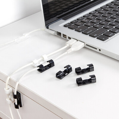 

Jiebi Shili line desktop wall wire fixed line clip line buckle line buckle card subnet line finishing storage small 20 Pack