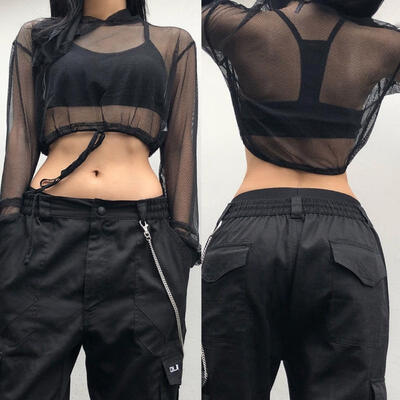 

Women Summer Tops Knotted Tie Front Crop Tops Cropped T Shirt Casual Blouse