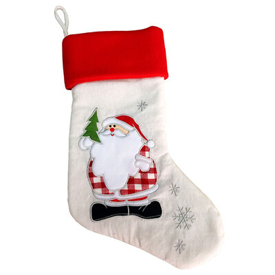 

Tailored Christmas Gift Bag Santa Claus Snowman Elk Xmas Decoration Ornament Sock Decors