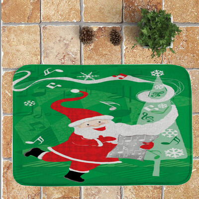 

〖Follure〗Merry Christmas Welcome Doormats Indoor Home Carpets Decor 40x60CM