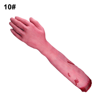 

Scary Bloody Fake Hand Foot Finger Brain Heart Halloween Party Horror Props