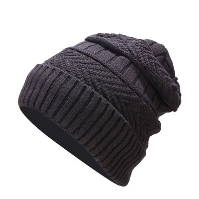 

Tailored Men Women Winter Down Headgear Solid Color Pile Cap Casual Earmuffs Hat