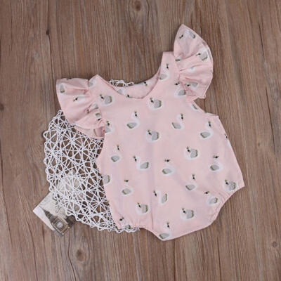 

Newborn Toddler Infant Baby Girls Romper Jumpsuit Bodysuit Outfit Clothes Summer