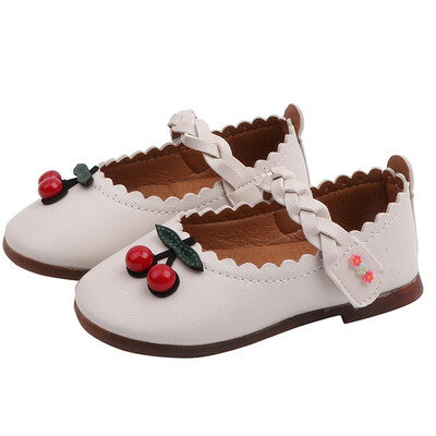 

Children Princess Flat sneakers Autumn Girls baby Soft Sole Single Shoes Kids Leather Shoes Girls dance Shoes