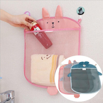 

4035cm Wall Hanging Storage Bag Knitted Bag Baby Bath Net Toy Basket Organizer
