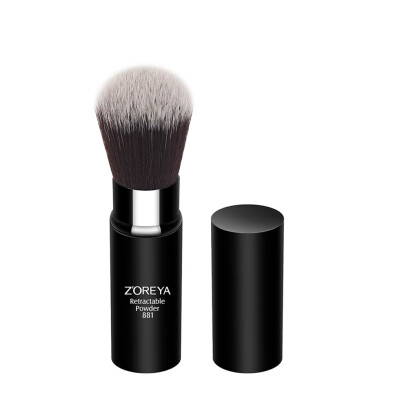 

Facial Foundation Powder Retraction Brush Soft Fiber Bristle Blusher Concealer Shimmer Glitter Brush