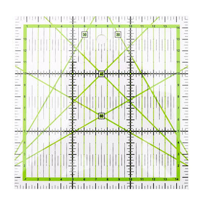 

Square Patchwork Feet Tailor Yardstick Cloth Cutting Rulers DIY Sewing Tool